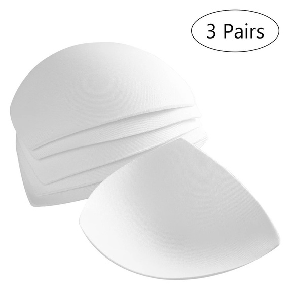 1Pair Detachable Removable PushUp Bra Smart Cup Bra Pad Inserts Swimsuit Part - Picture 7 of 16
